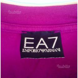 T-shirt viola originale Emporio Armani