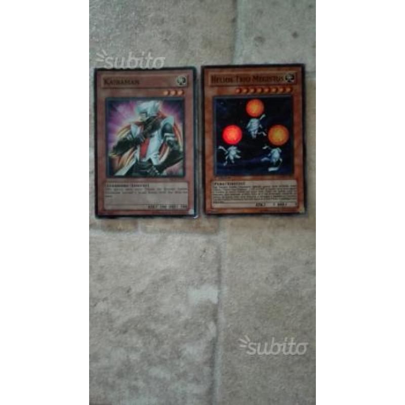 Super rare Yu-Gi-Oh carte luce/fuoco/oscurità