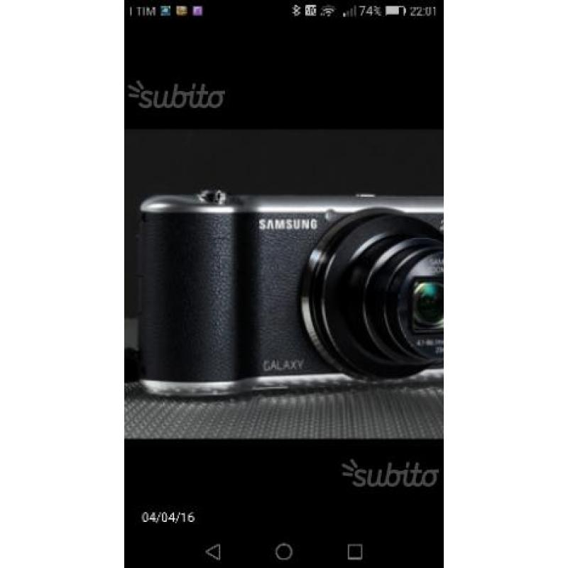 Samsung camera 2 blu garanzia italia originale