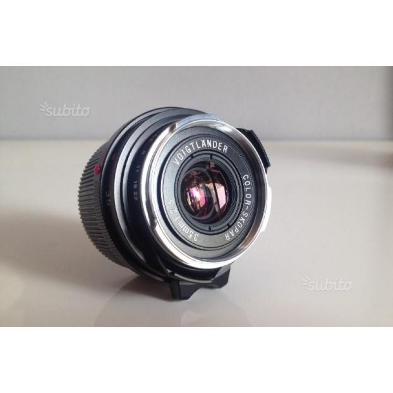 Voigtlander color skopar 35mm f:2,5 Leica M-mount