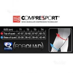 Compressport Quad Gambali Compressivi Multisport C