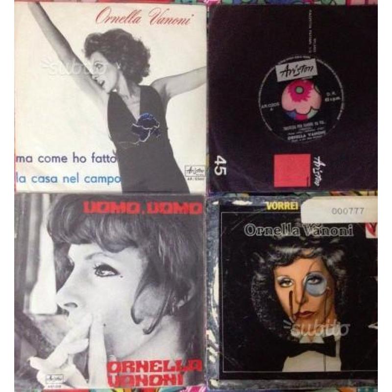 Ornella Vanoni - 8 dischi in vinile