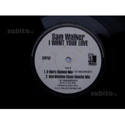 33 giri del 1998-Sam Walker-I want your love