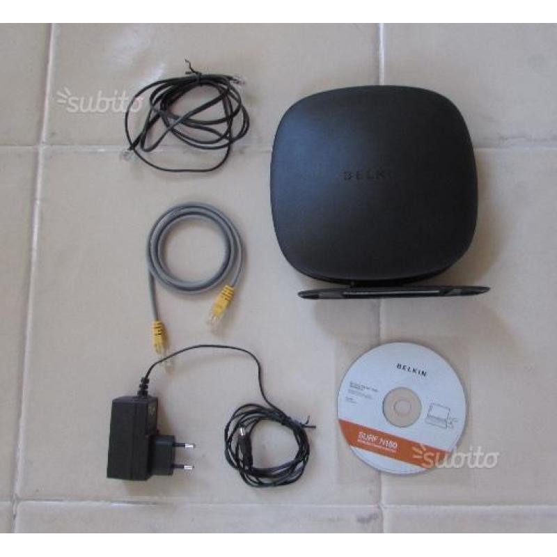 Modem router Belkin Surf N 150 Wi-Fi