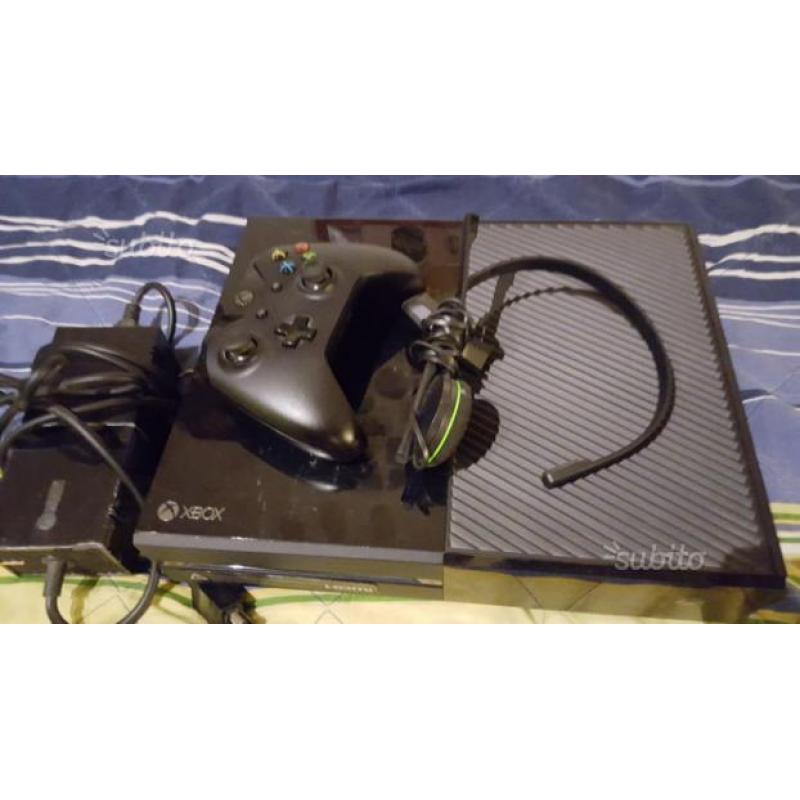 Xbox one 500 giga nera