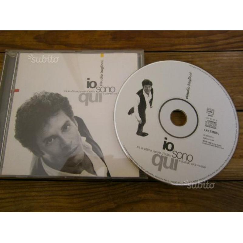 CD originale Claudio Baglioni IO SONO QUI