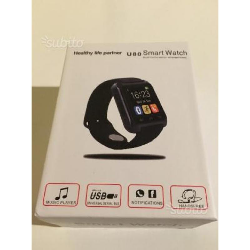 Smart watch u8 bianco nuovo