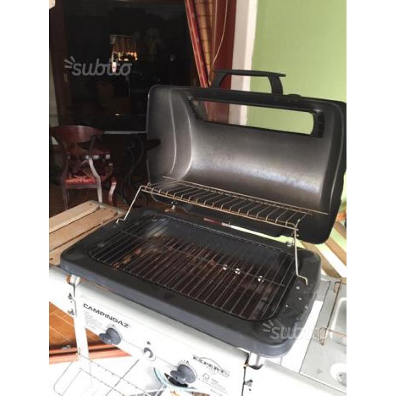 Barbecue con piano cottura Cambingaz expert 2
