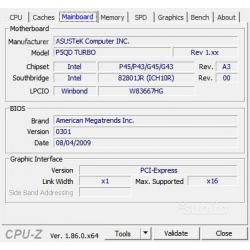 Configurazione Intel 775 q6600 p5qd-turbo