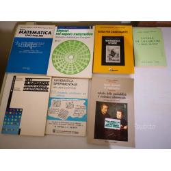 49 libri di matematica e geometria + zwiner autogr